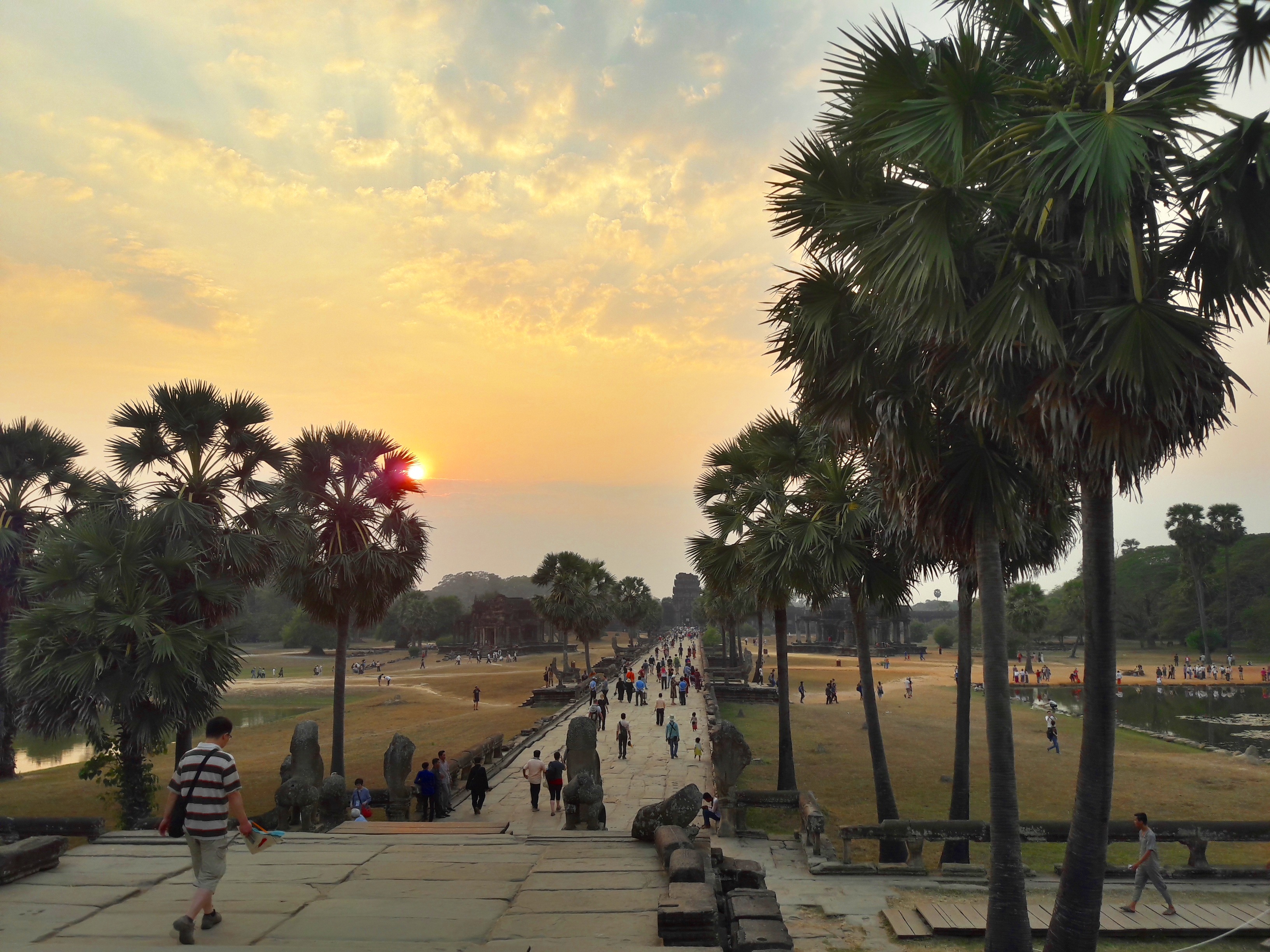 Angkor Wat - Naplemente