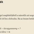 Angol tanuláshoz tesztek, feladatok, játékok