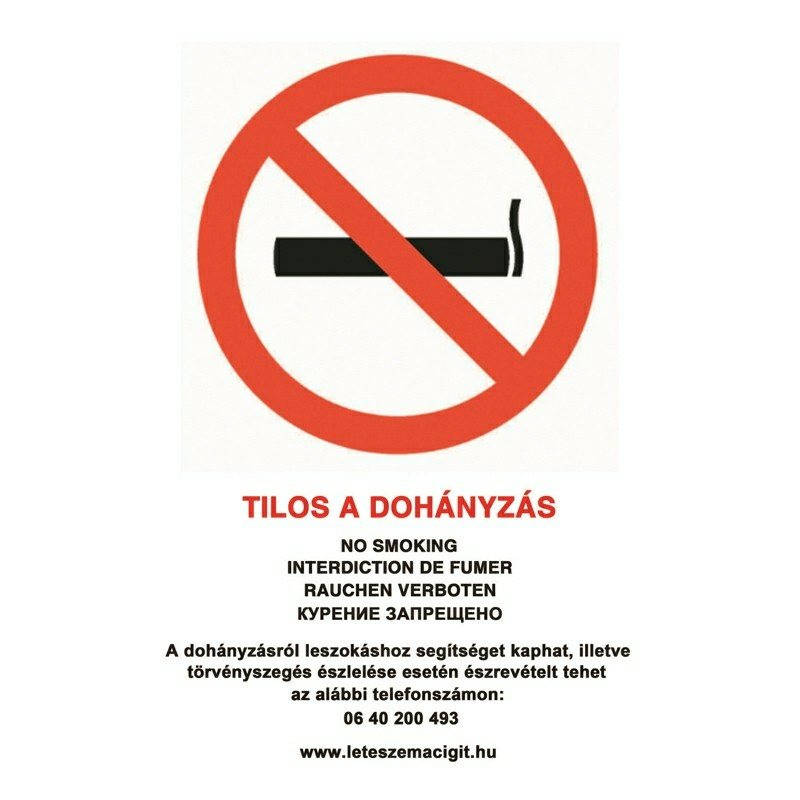 Világnapok és nemzetközi akciónapok listája - Június 1. a dohányzásellenes nap