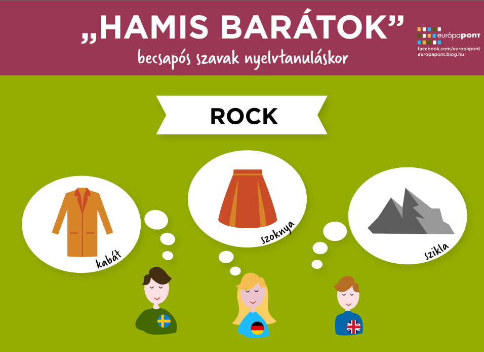‘ROCK‘ jelentése svédül, németül és angolul