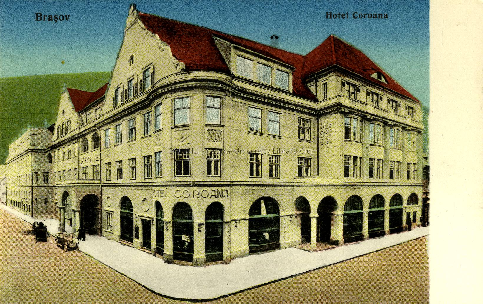 Brassó, Hotel Coroana (Lucian Blaga Central University Library, Cluj-Napoca, Románia)