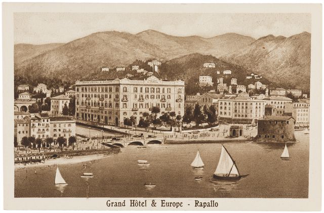 Rapallo, Grand Hôtel & Europe (Finnish Heritage Agency)