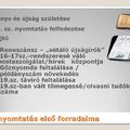 A nyomtatás első forradalma