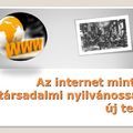 Az internet mint a társadalmi nyilvánosság új tere