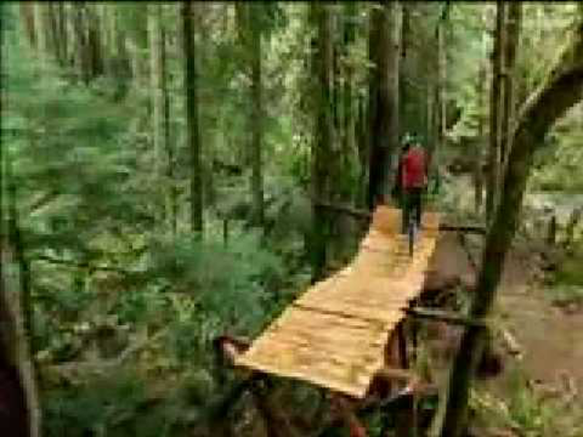 Extrém freeride bringával