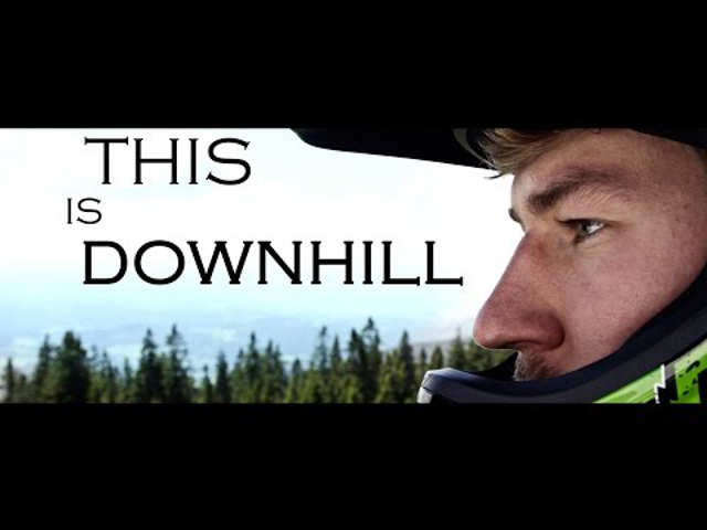 Uniciklis downhill (videó)