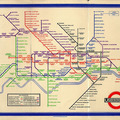Az első stilizáltan ábrázolt, londoni metrótérkép
