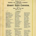 Az első nőjogi konferencia