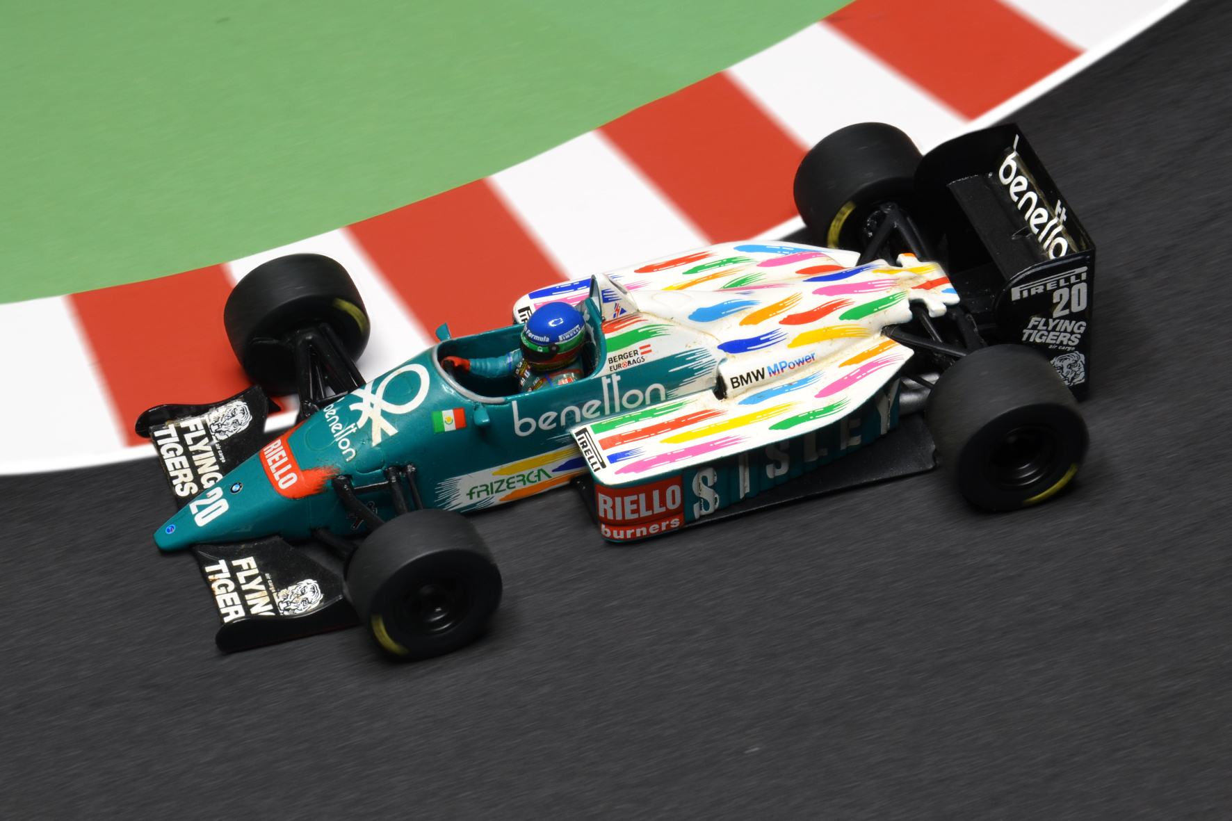 Benetton B186 Gerhard Berger 1986 - Minichamps 1:43