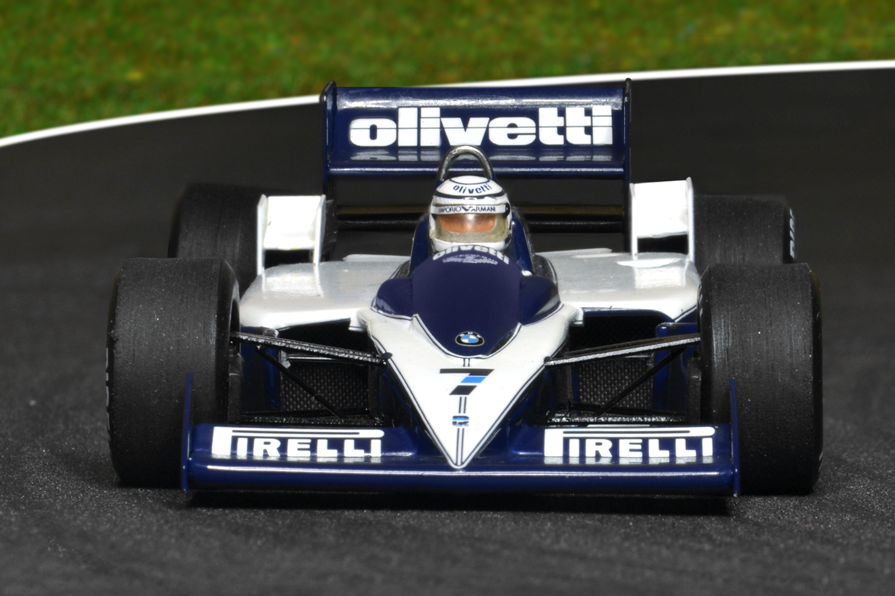 Brabham BT55 Riccardo Patrese 1986 - Spark 1:43