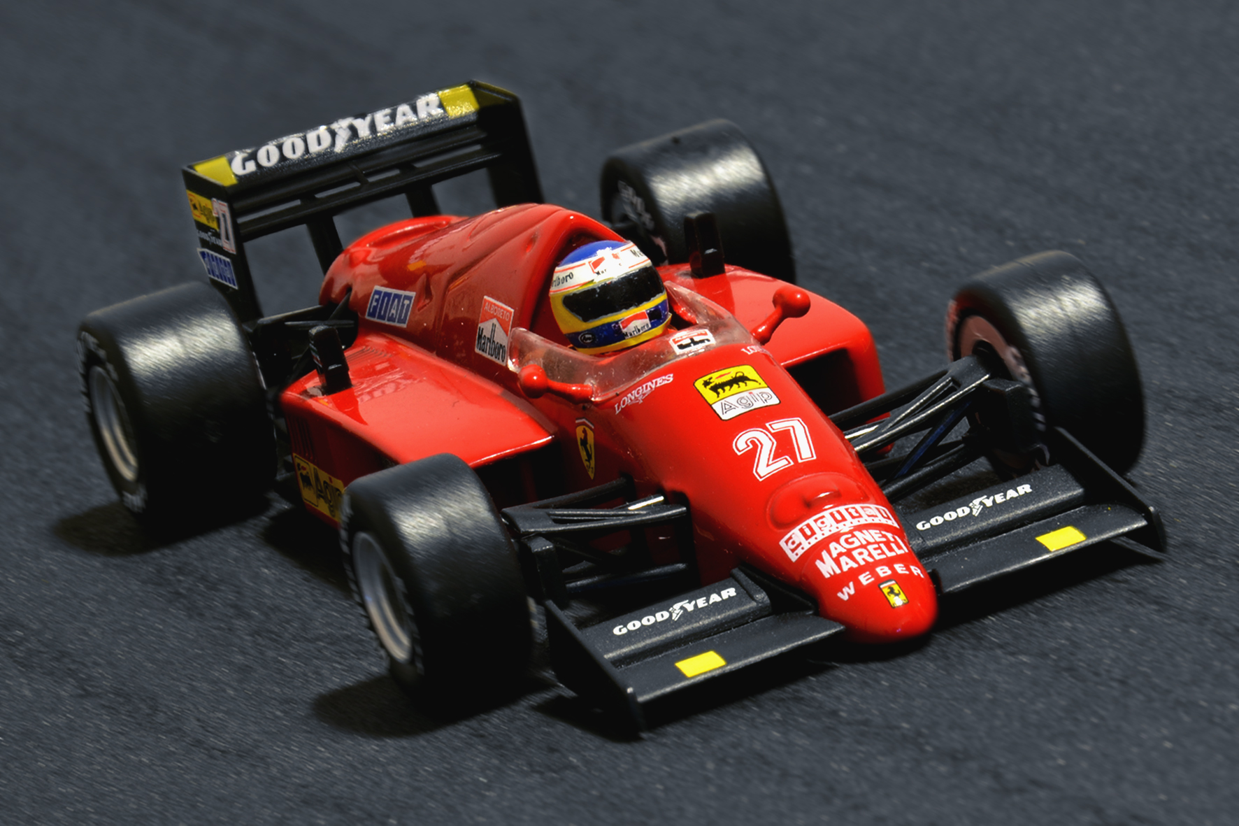 Ferrari F1-86 Michele Alboreto - Altaya 1:43 (conversion)