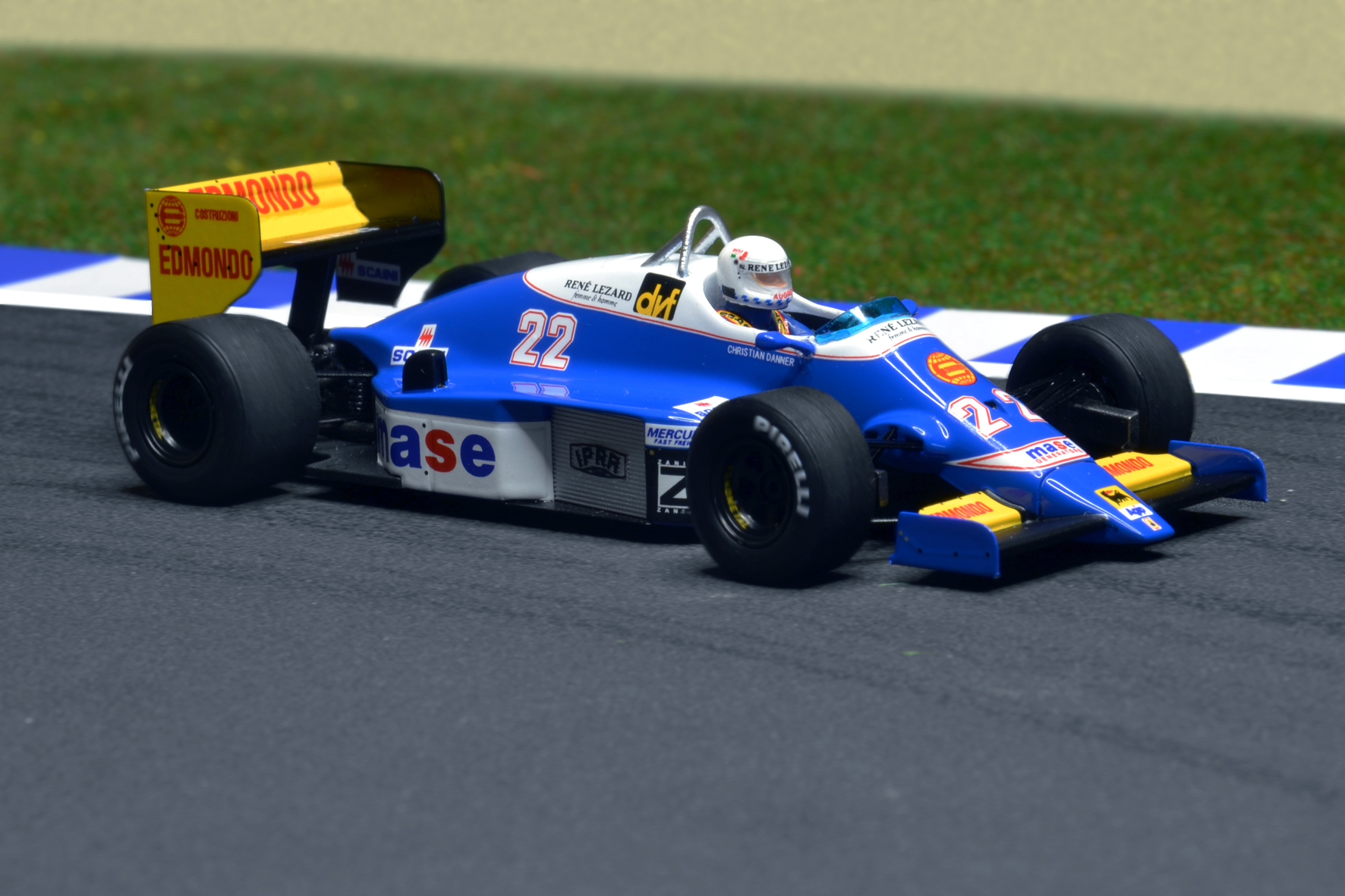 Osella FA1 Christian Danner 1986 - Spark 1:43