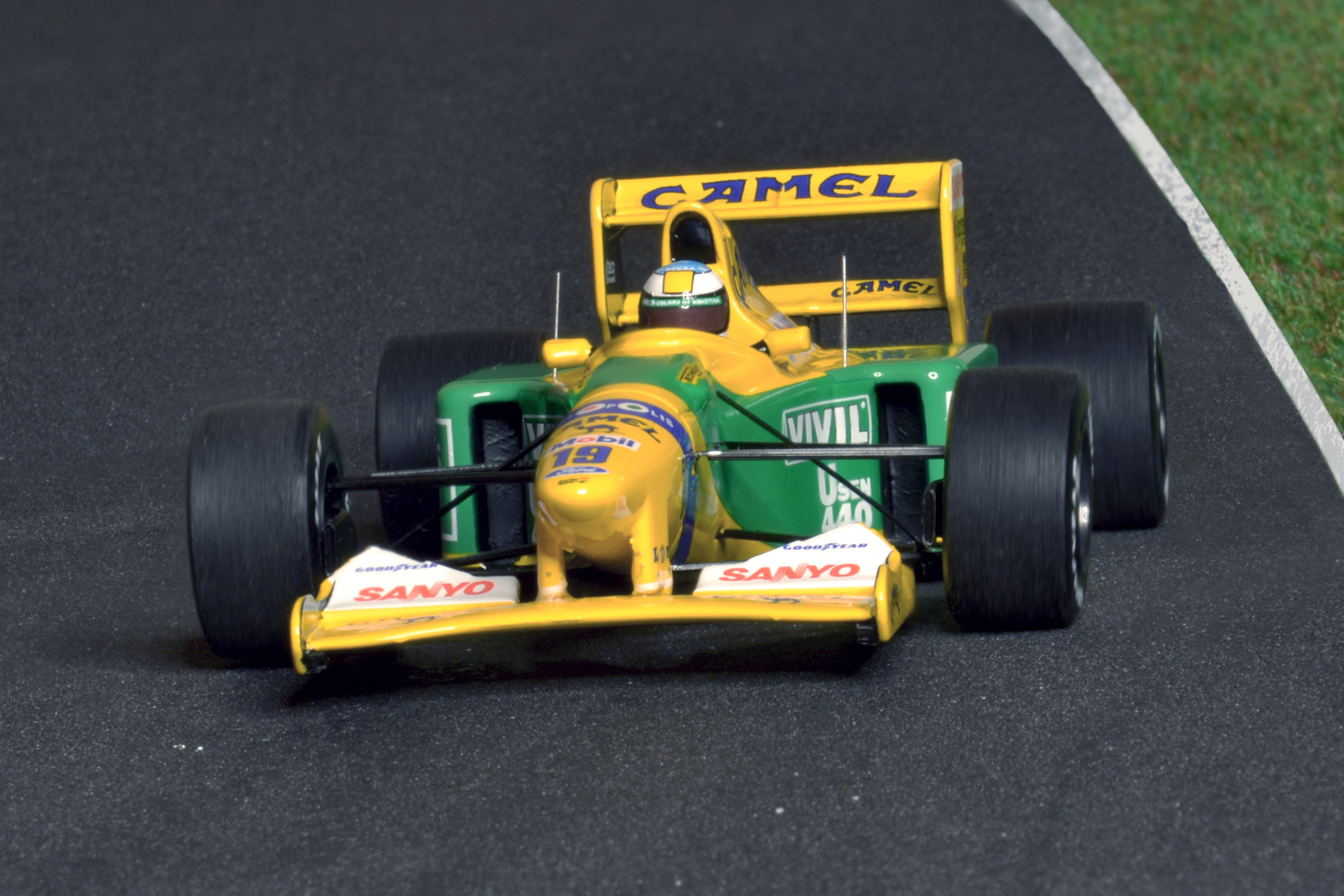 Benetton B192 Michael Schumacher 1992 - Minichamps 1:43