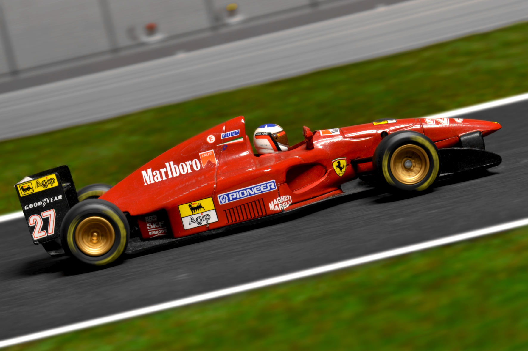 Ferrari 412T1 Jean Alesi 1994 - Minichamps 1:43