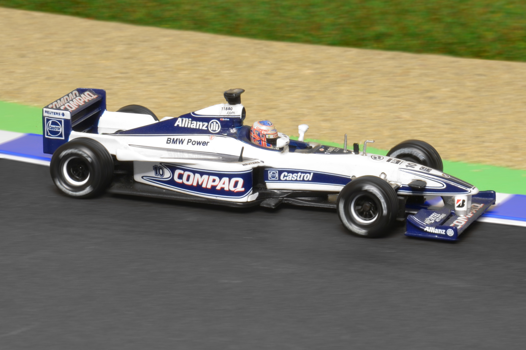 Williams FW22 Jenson Button - Hot Wheels 1:43