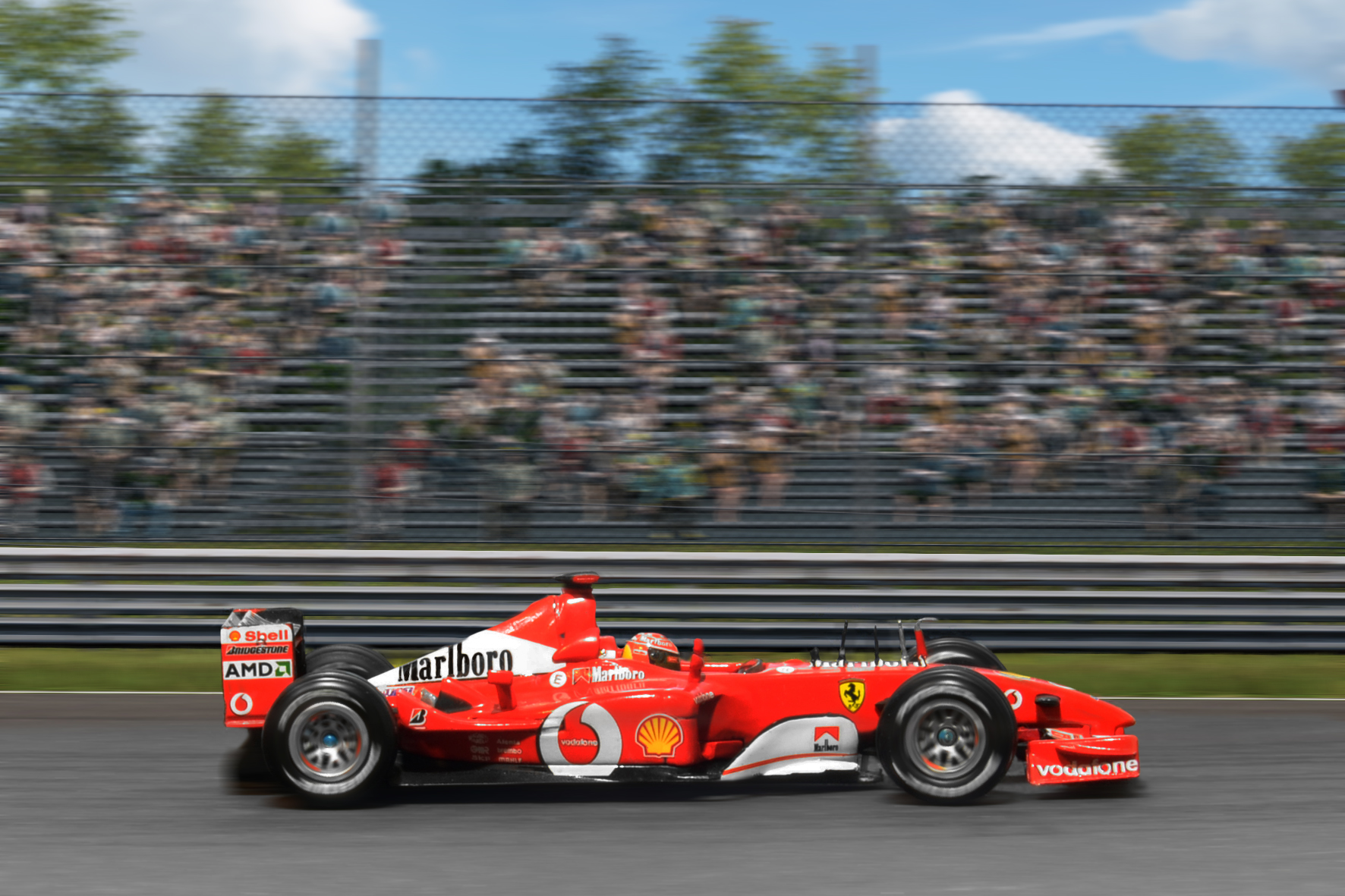 Év:2002<br />Modell: F2002<br />Pilóta: Michael Schumacher<br />Gyártó: Hot Wheels