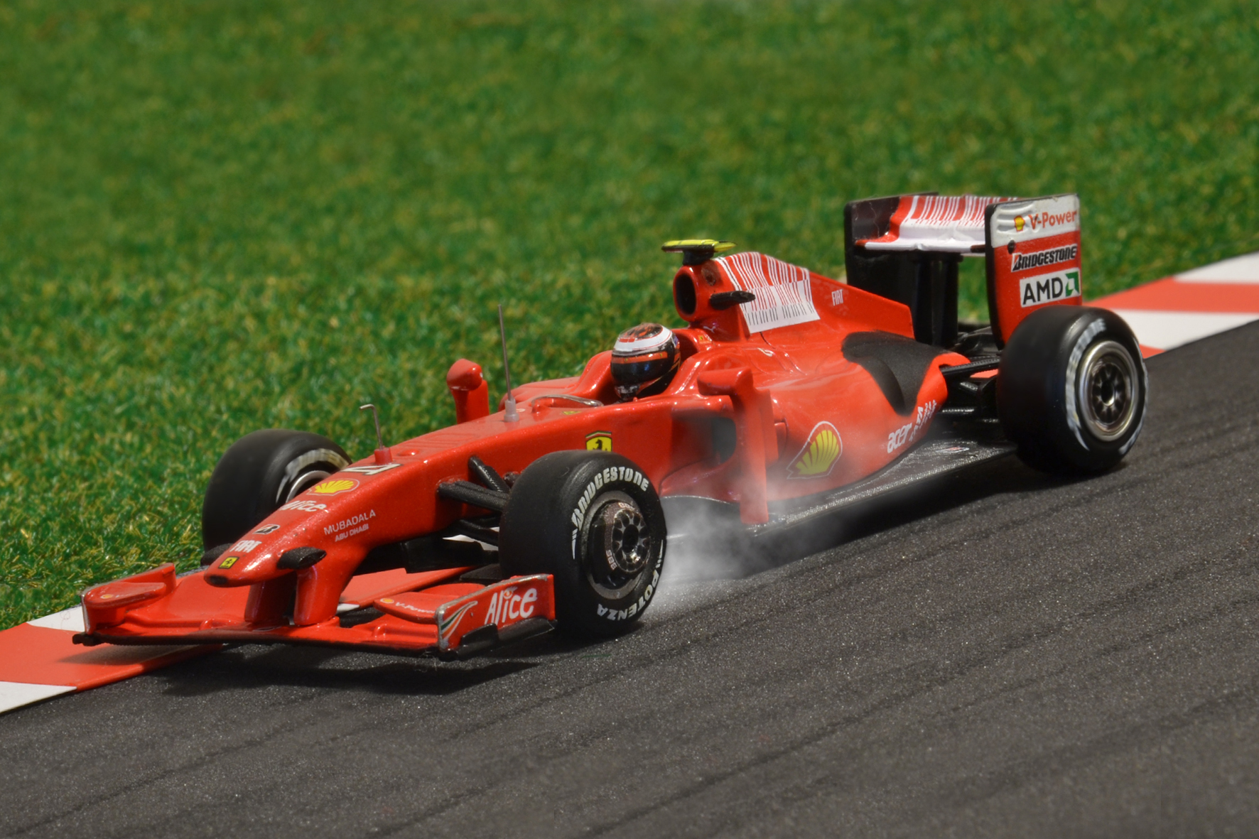 Év:2009<br />Modell: F60<br />Pilóta: Kimi Räikkönen<br />Gyártó: Hot Wheels