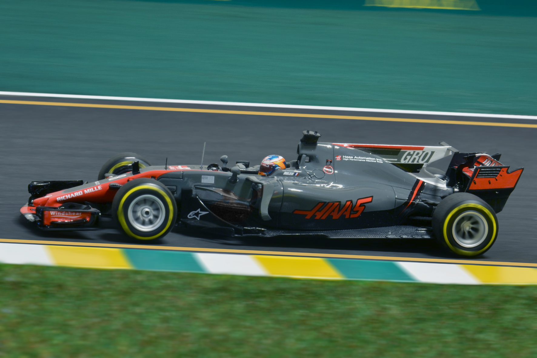 Haas VF-17 Romain Grosjean - Minichamps 1:43