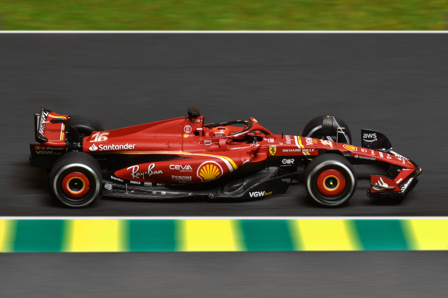 Ferrari SF-24 Charles Leclerc 2024 - Looksmart 1:43