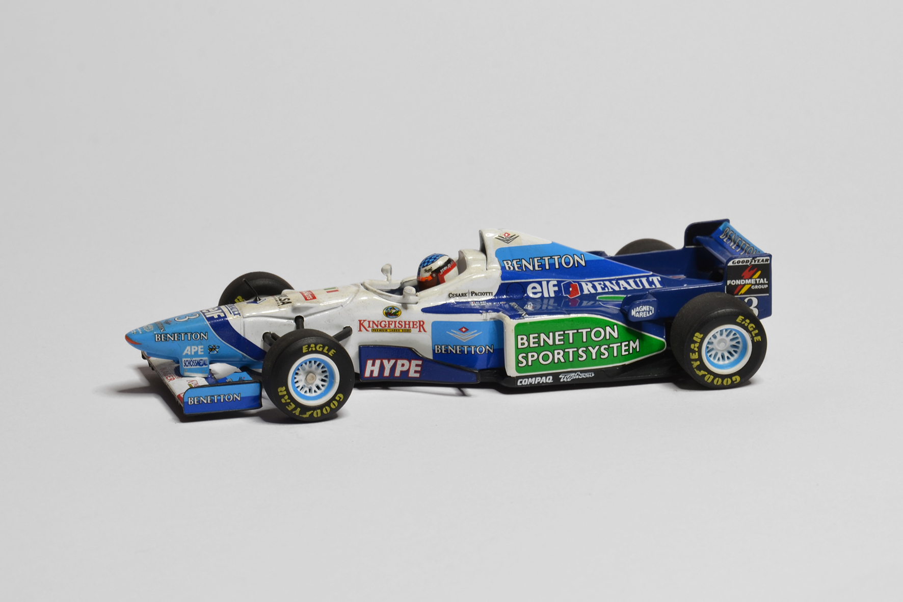 Benetton - Renault B196 | 1996 | Jean Alesi | Minichamps