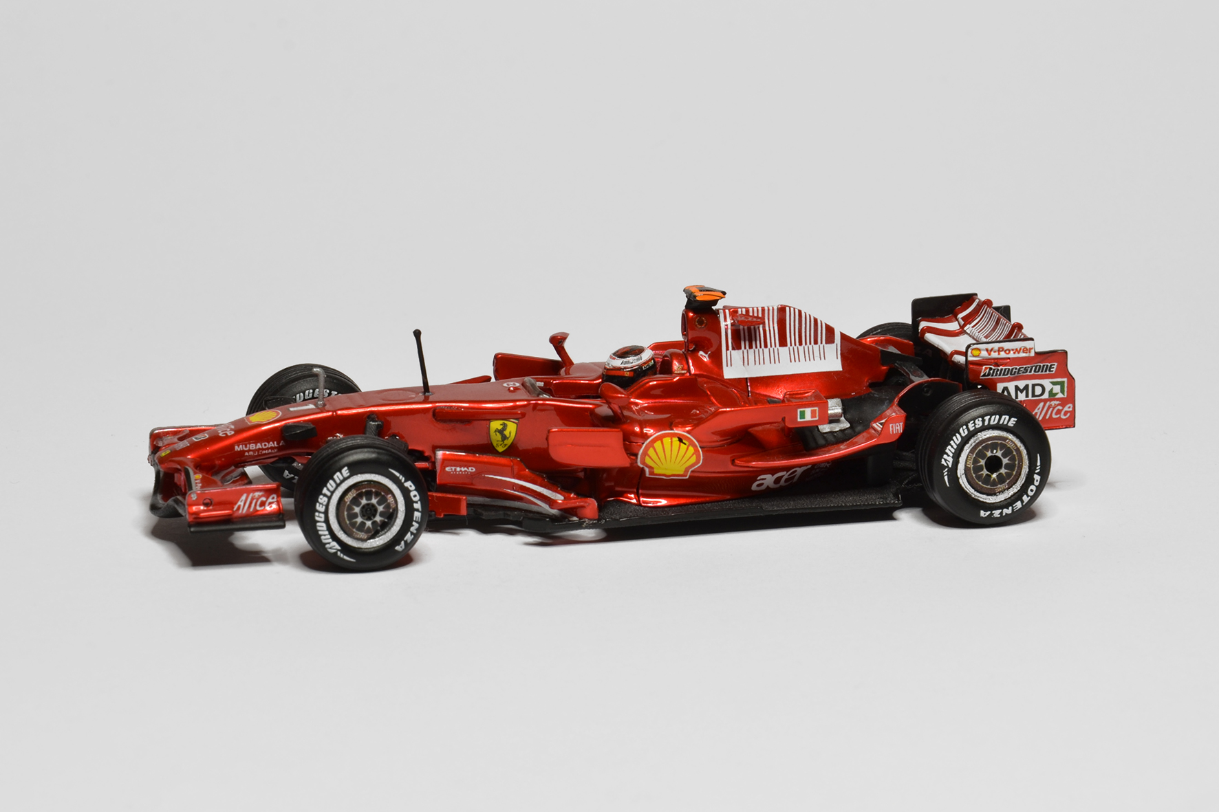 Ferrari F2008 | 2008 | Kimi Raikkonen | Hot Wheels