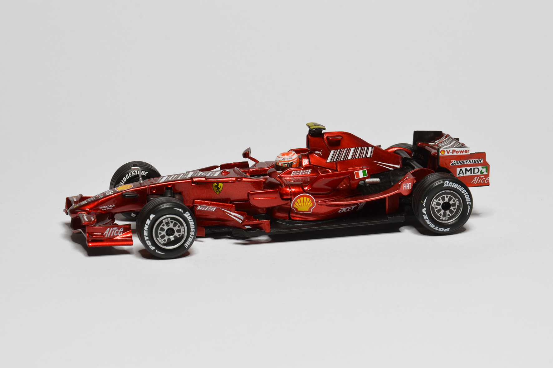 Ferrari F2008 | 2008 | Michael Schumacher | Altaya - Test car