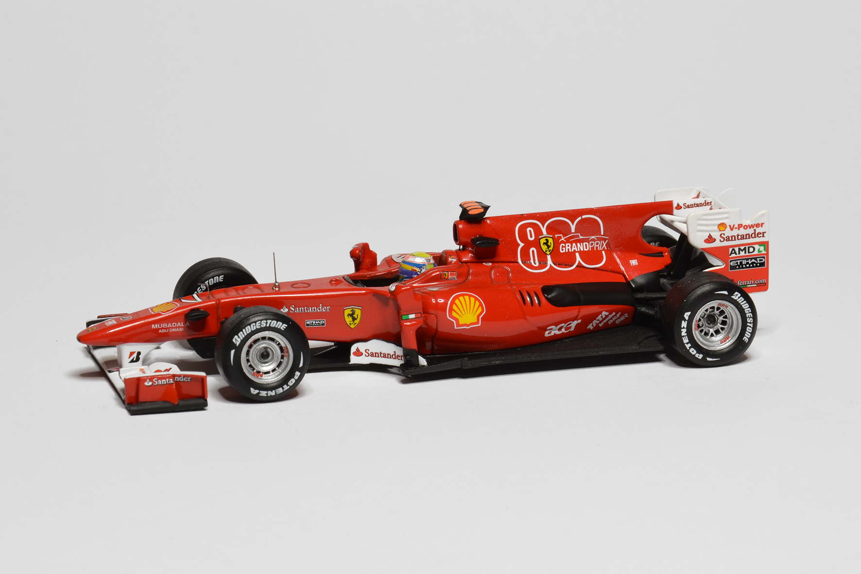 Ferrari F10 | 2010 | Felipe Massa | Hot Wheels - 800th Grand Prix
