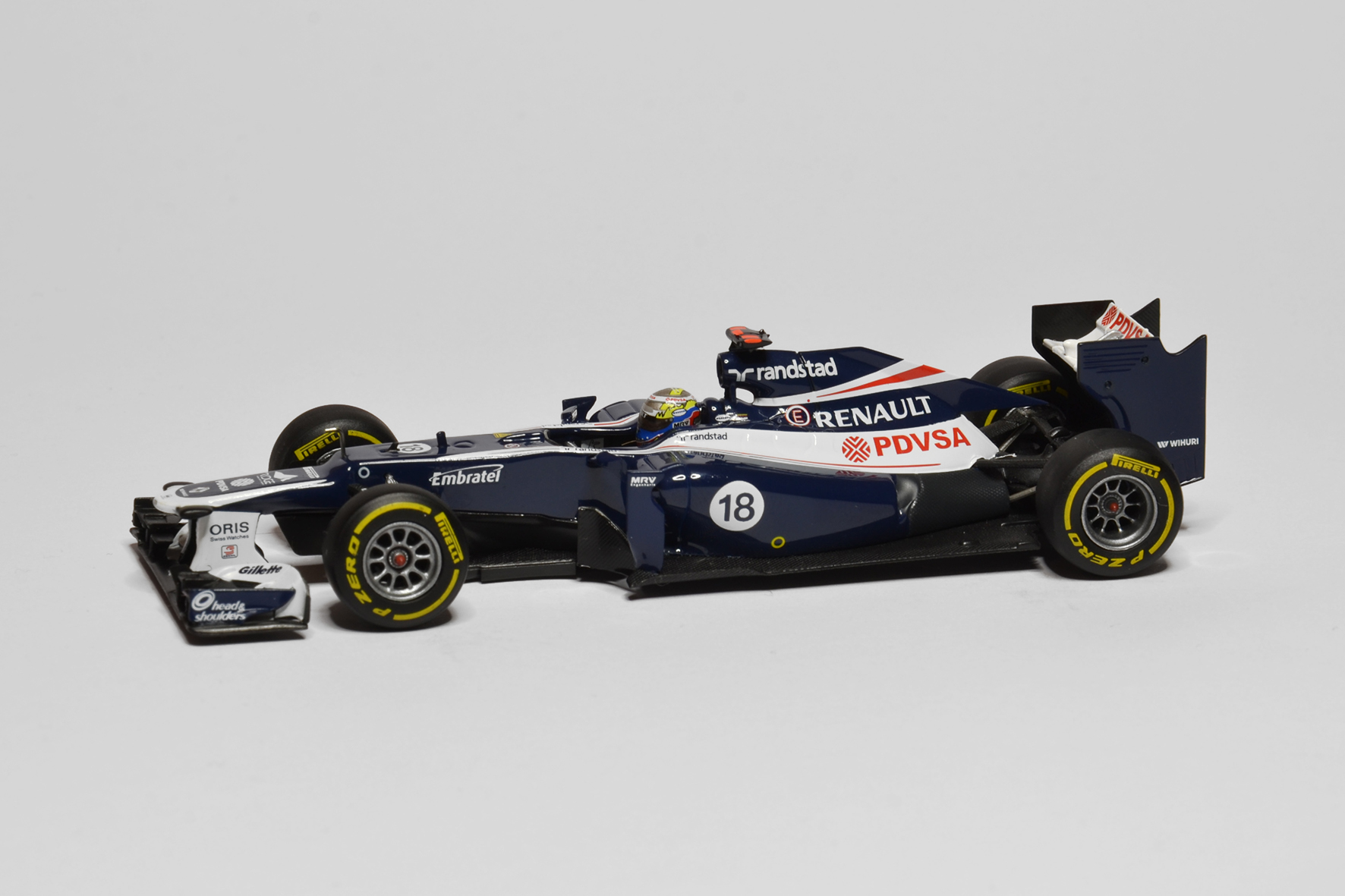 Williams - Renault FW34 | 2012 | Pastor Maldonado | Minichamps