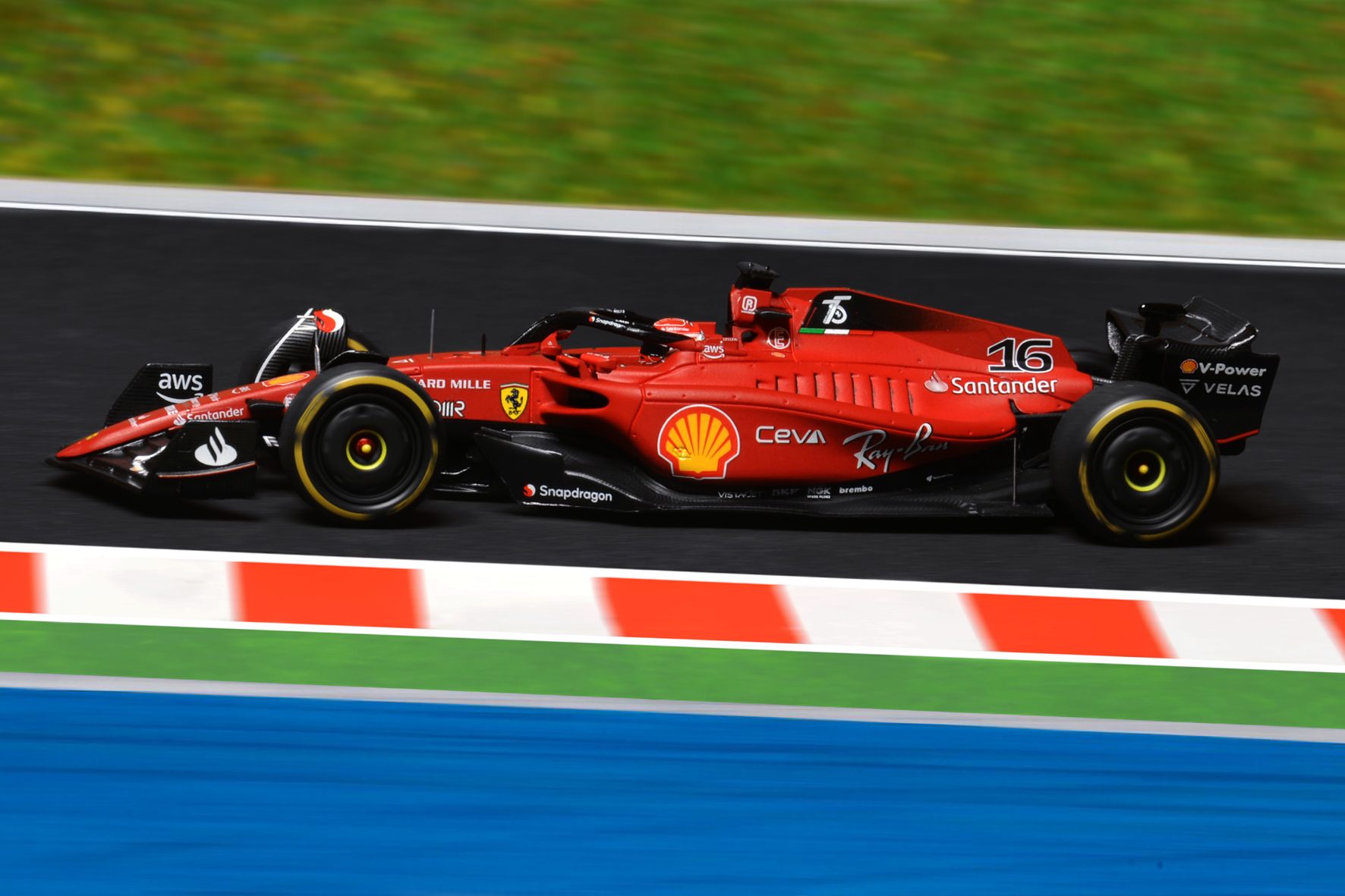Ferrari F1-75 Charles Leclerc 2022 - Looksmart 1:43