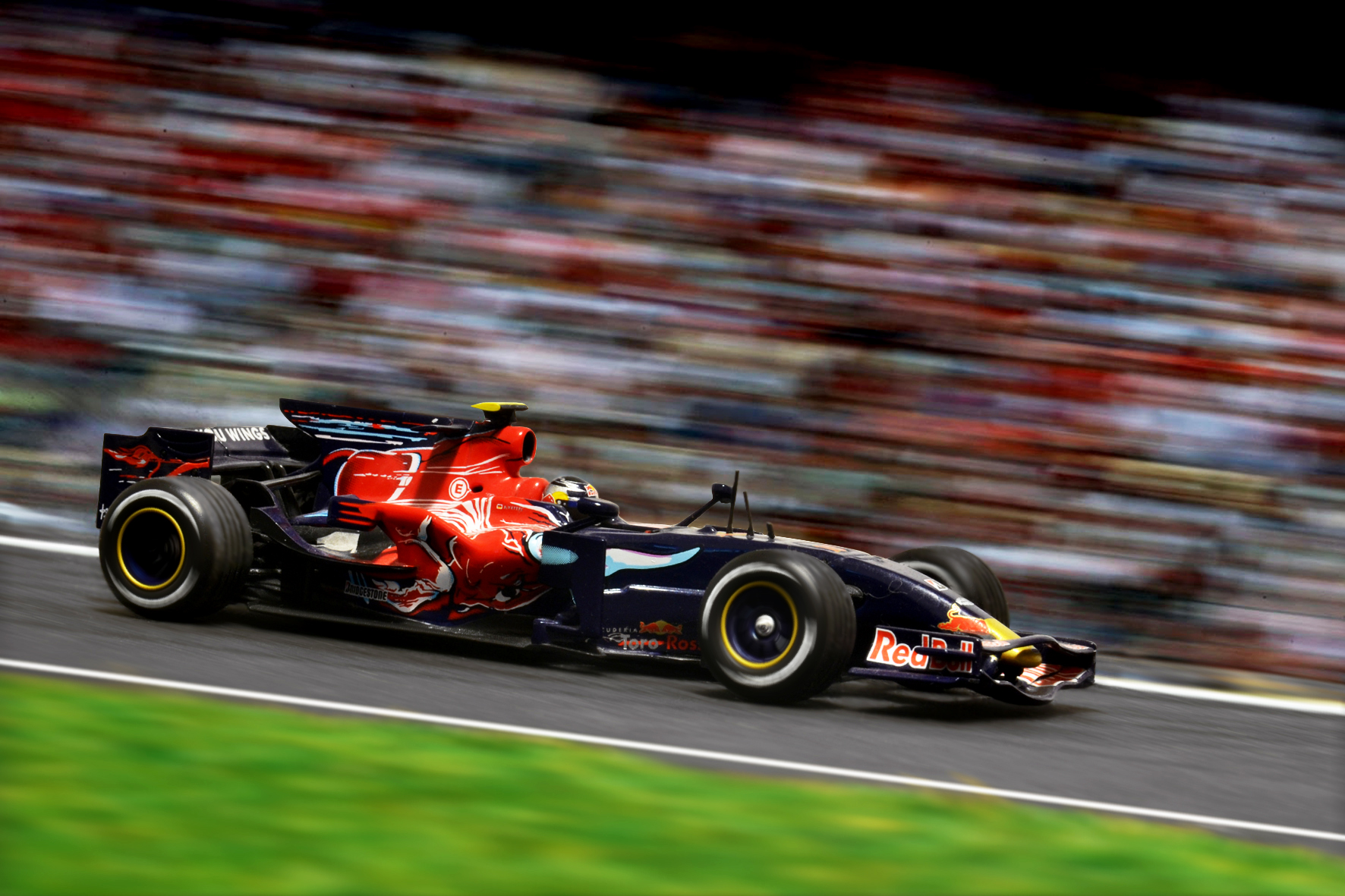 Toro Rosso Ferrari STR3 Sebastian Vettel 2008 - Minichamps 1:43