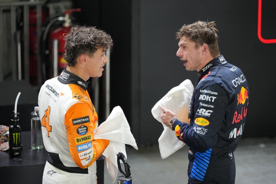 Lando Norris így üzent Max Verstappennek az Instagramon