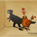 a Tyrranosaurus Rex legközelebbi ma élő rokona a csirke?