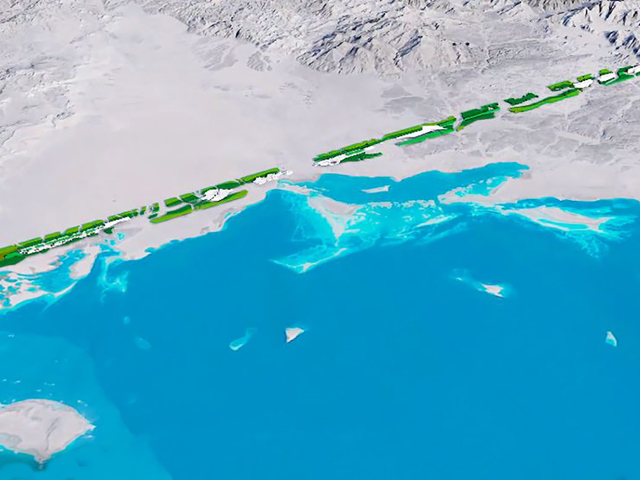 Szaúd-Arábia 170 kilométer hosszú megavárost épít
