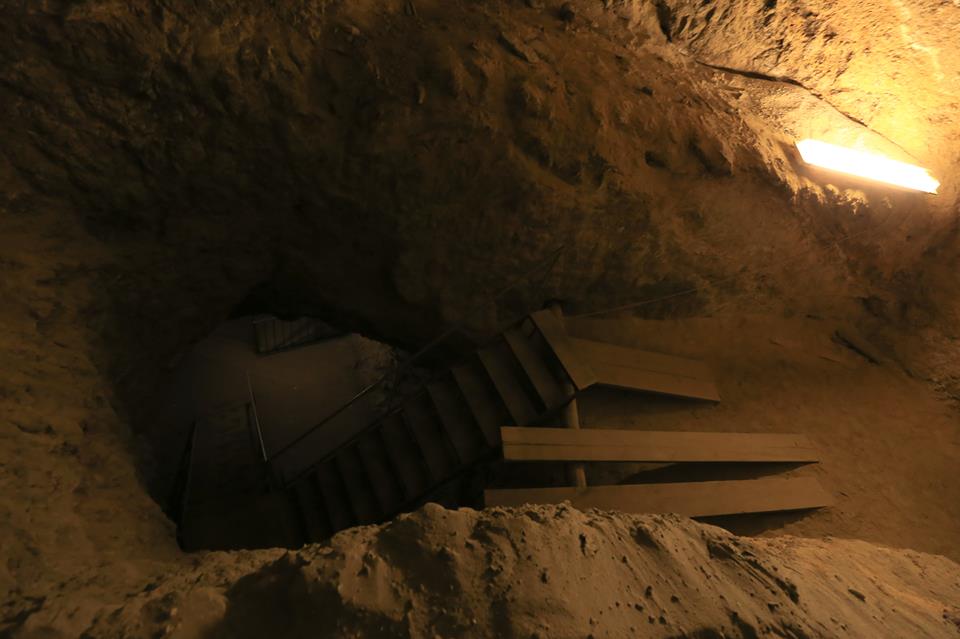 Aragonit, avagy a Karfiol-barlang (Fotó: GYU Fotó)