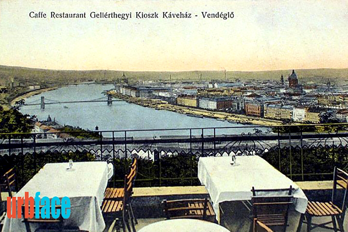 Az egykori Kioszk nagyobbik terasza. (Forrás: Urbface.com)