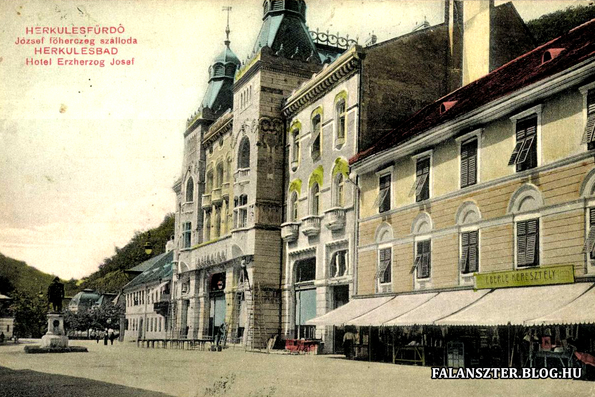 Az egykori József főherceg szálloda. (Forrás: Falanszter.blog.hu)