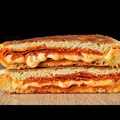Serpenyőben sült Focaccia szendvics