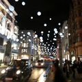 Oxford Street - karácsonyi fényekkel