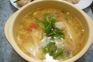 Szecsuáni leves