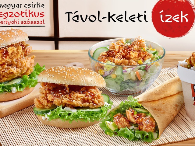 Egy sor Távol-keleti újdonság a KFC-ben