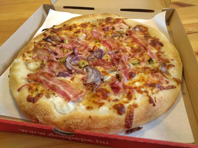 Sok hús bloggert győz - Chicken Carbonara Pizza