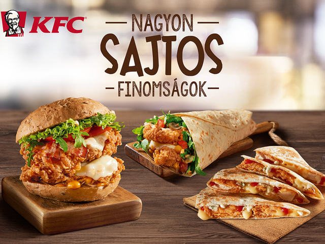 Sajtos-gombás évindítás a KFC-ben