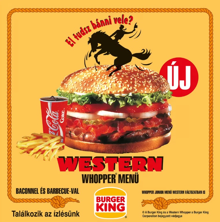 1996 - Western Whopper