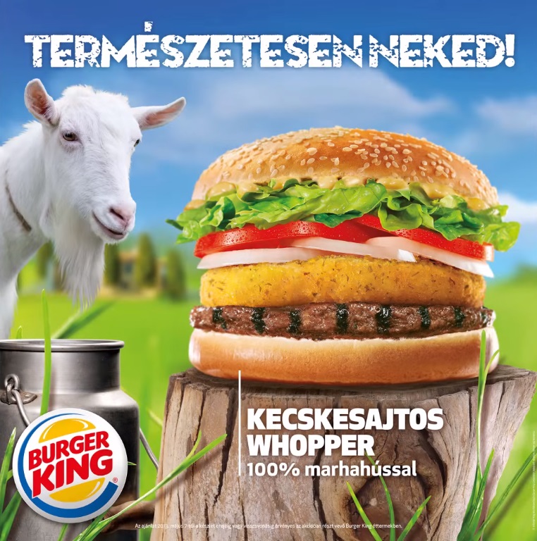 2013 - Kecskesajtos Whopper