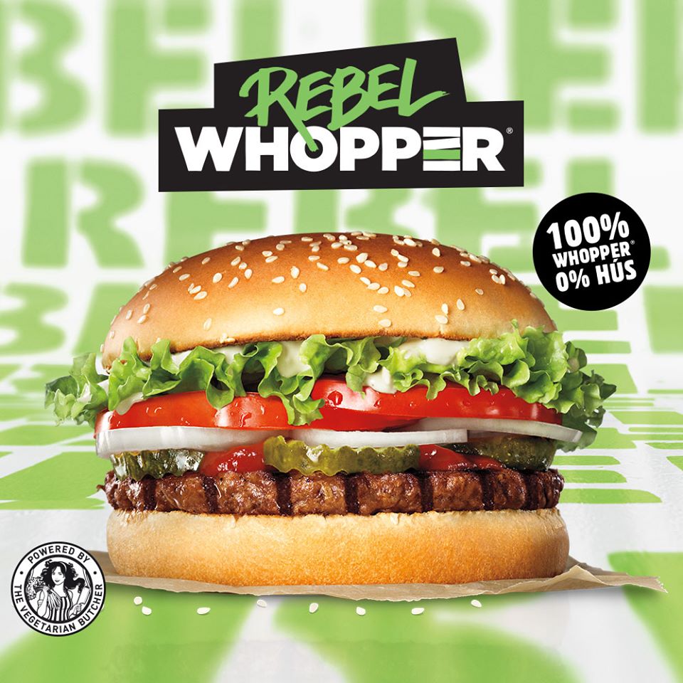 100% Whopper 0% hús? 