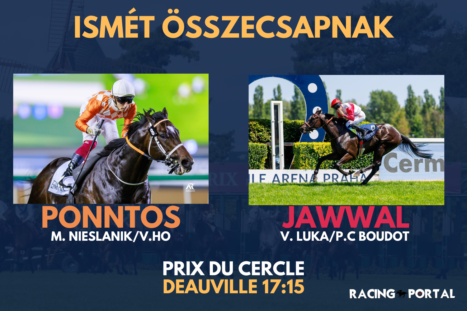 Francia tisztelgés a Jockey Club Argentino előtt
