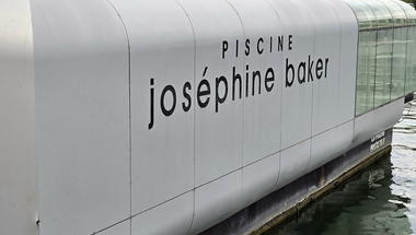 Josephine a vízben
