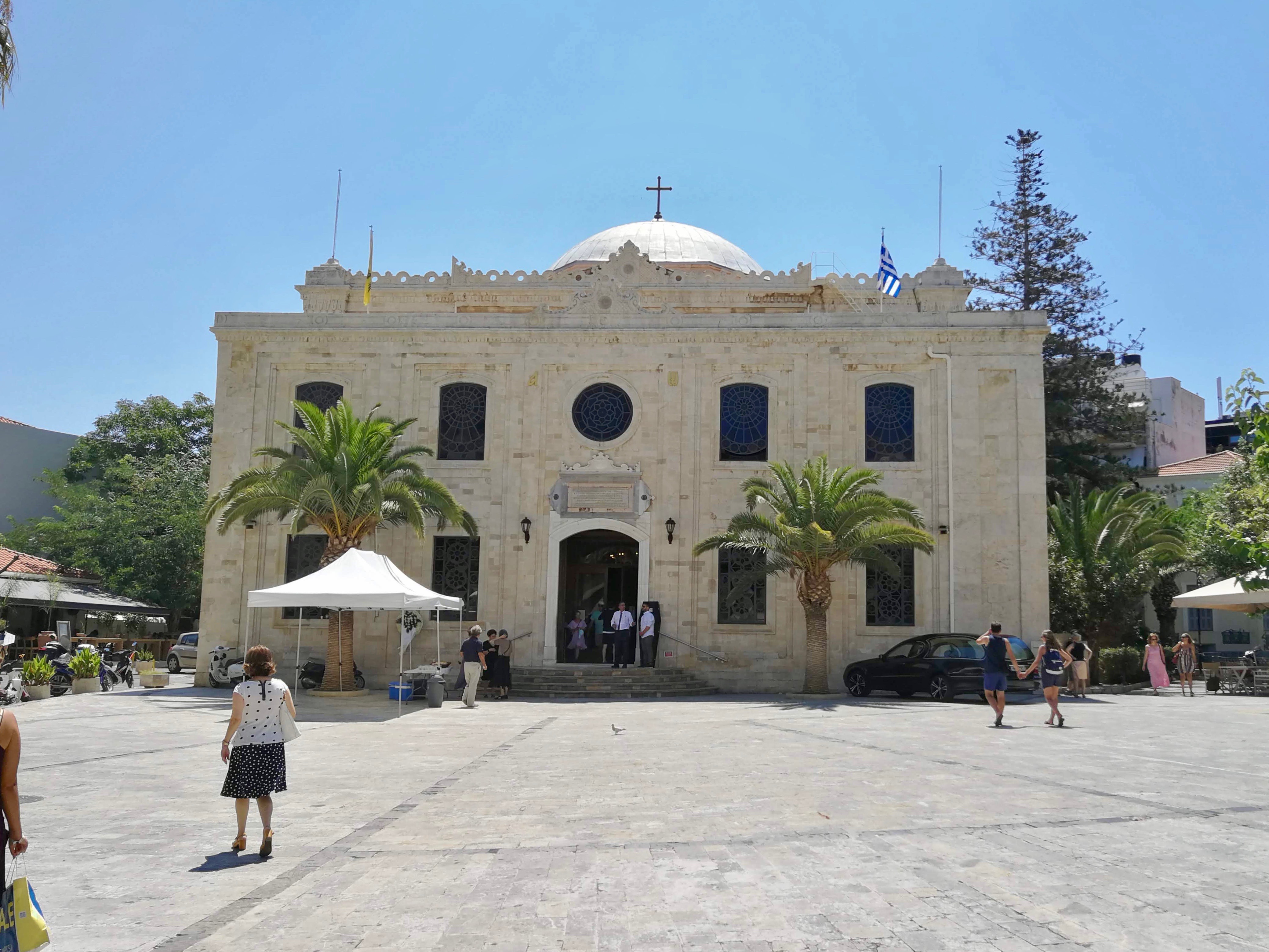 Heraklion - Szent Titusz Bazilika - a temetés helyszíne