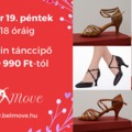 Salsa cipők már 9 990 Ft-tól február 19. péntek 14-18 óráig