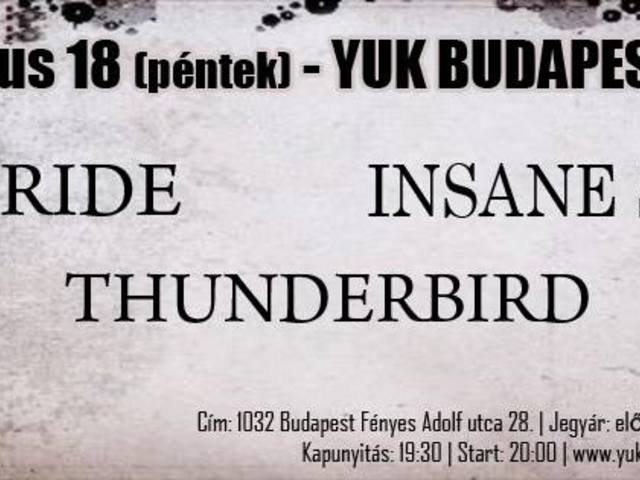 YUK BUDAPEST – Tehetséges rockzenekarok estje
